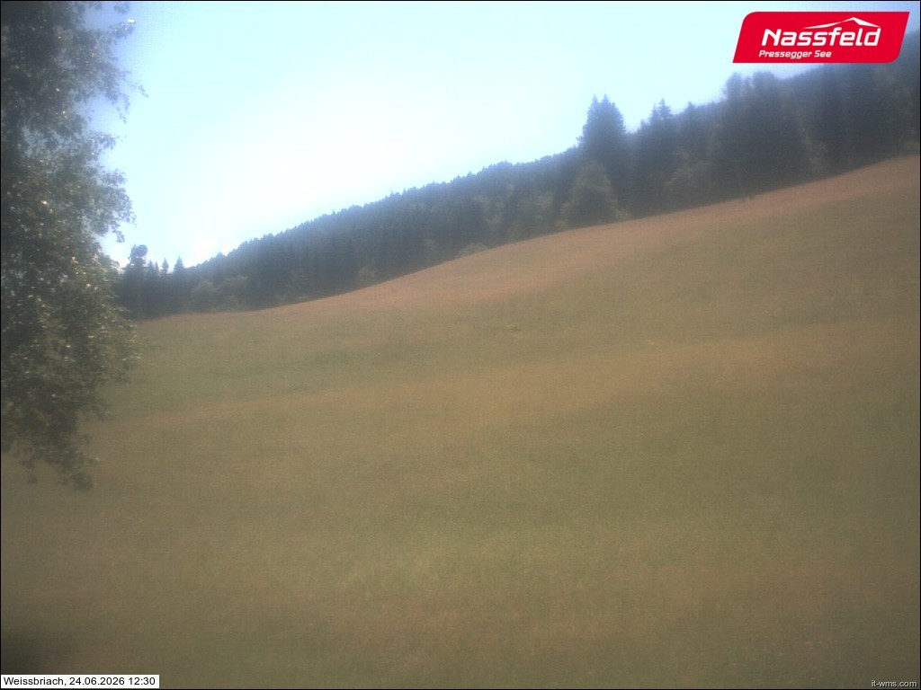 Archiv Foto Webcam Skilift Weißbriach