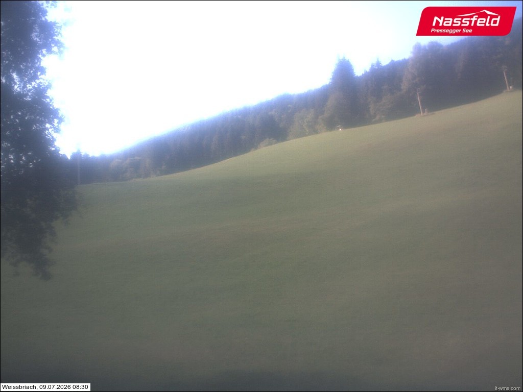 Archiv Foto Webcam Skilift Weißbriach