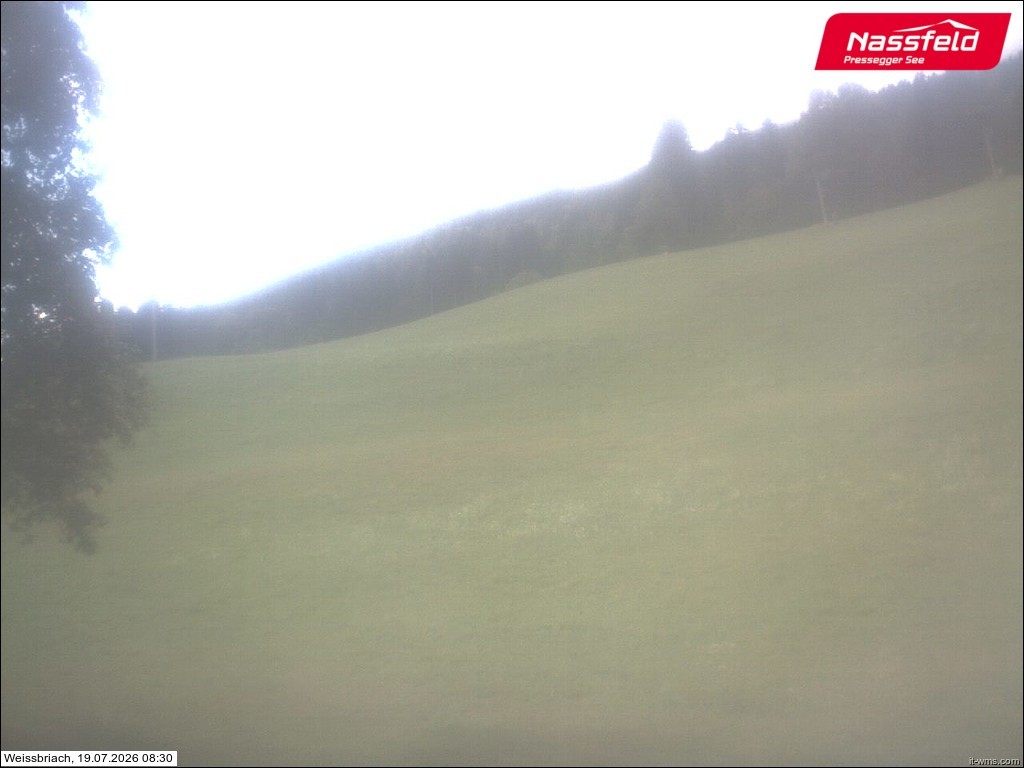 Archiv Foto Webcam Skilift Weißbriach