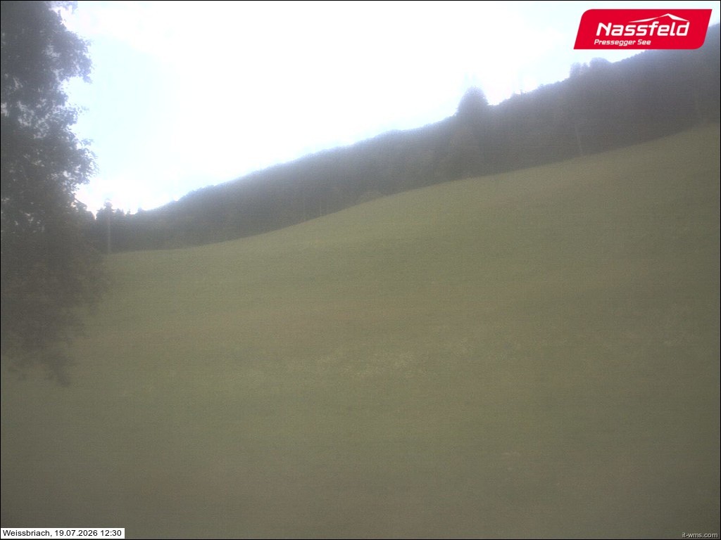 Archiv Foto Webcam Skilift Weißbriach