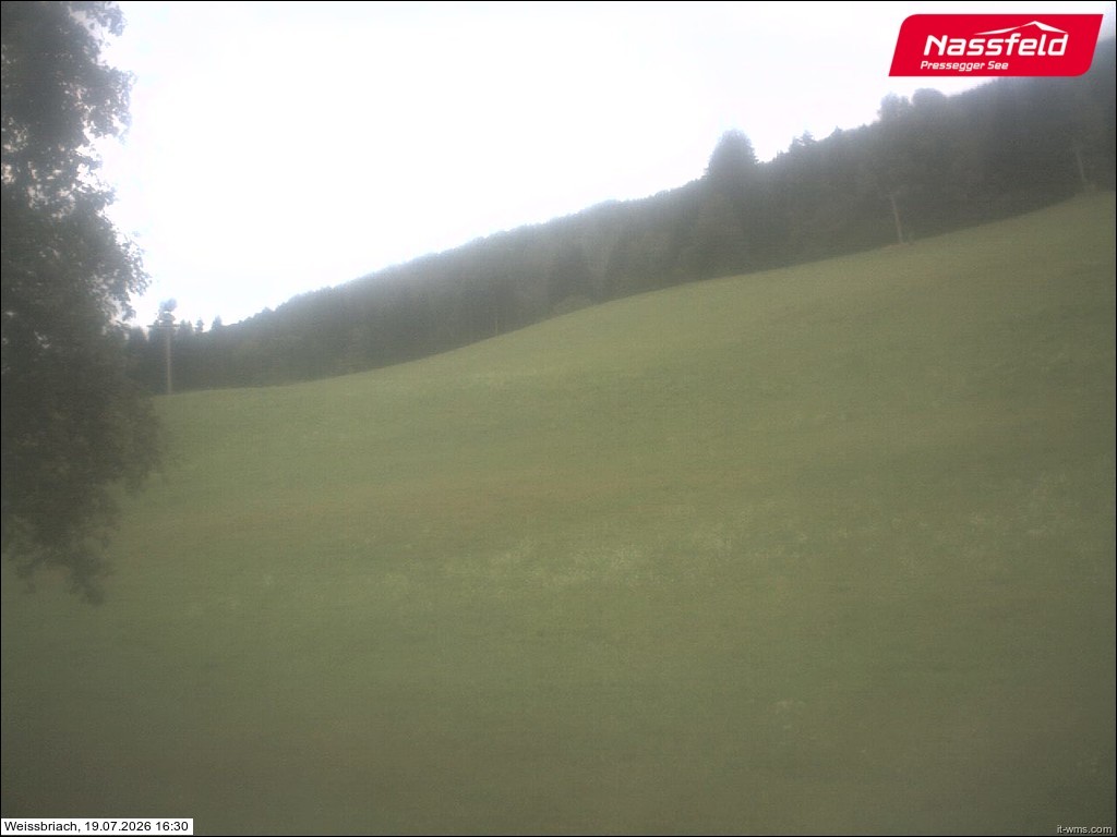 Archiv Foto Webcam Skilift Weißbriach