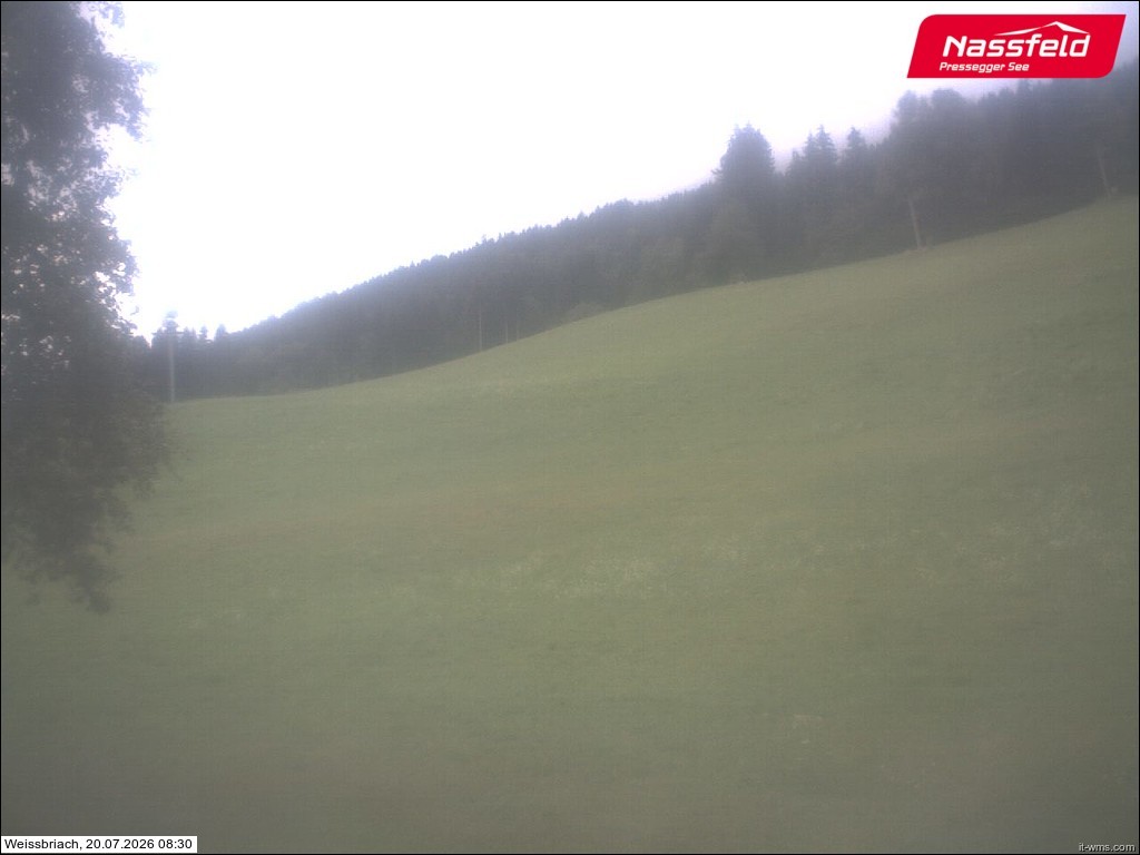 Archiv Foto Webcam Skilift Weißbriach