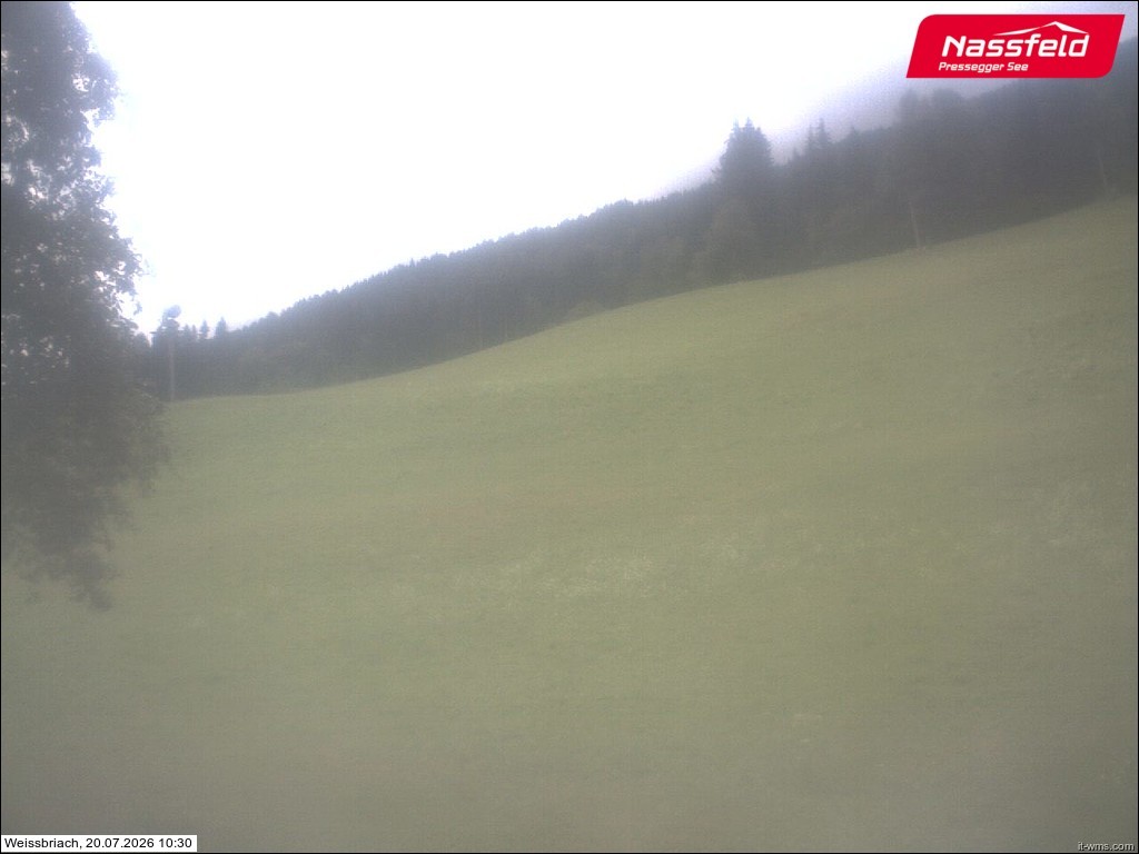 Archiv Foto Webcam Skilift Weißbriach