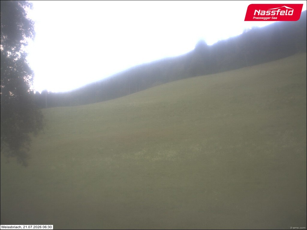 Archiv Foto Webcam Skilift Weißbriach
