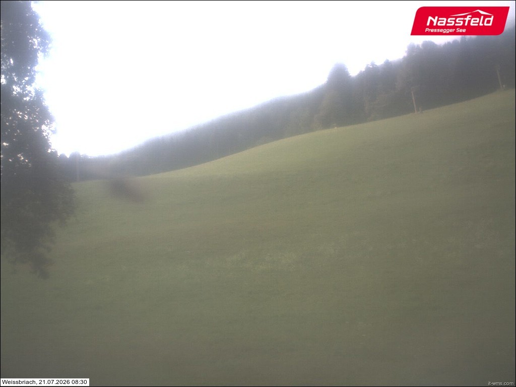 Archiv Foto Webcam Skilift Weißbriach