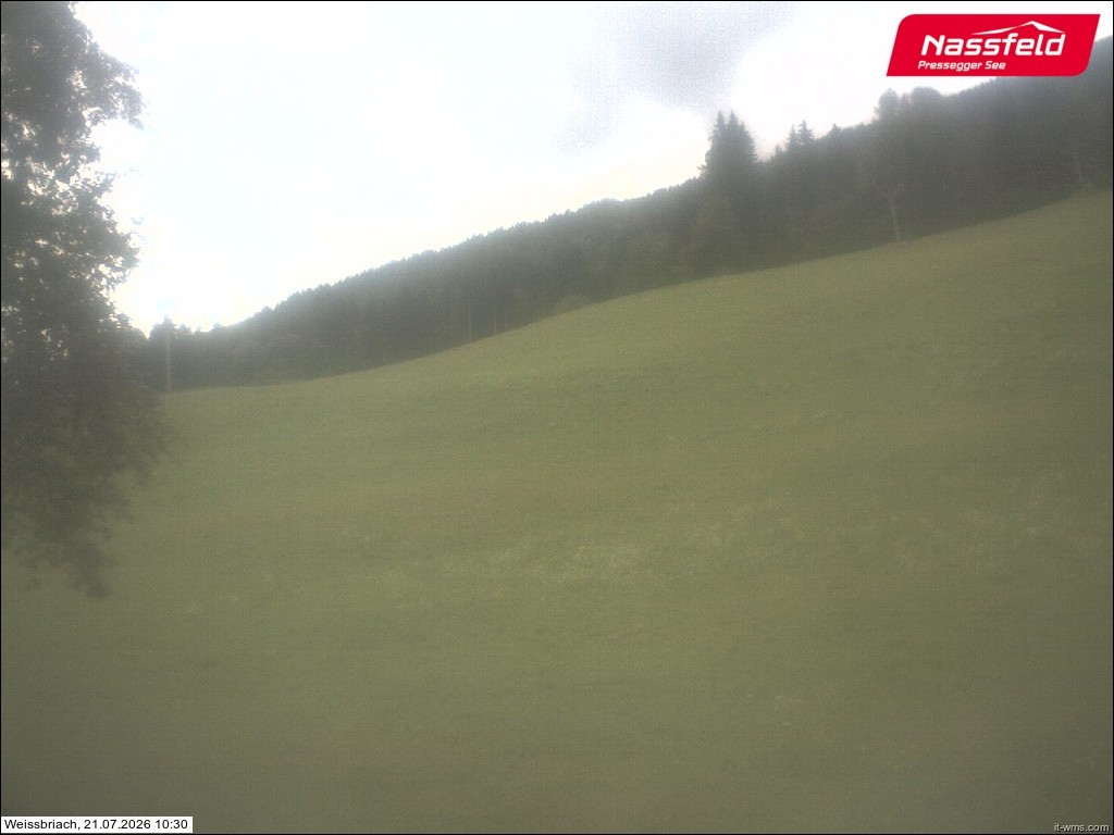Archiv Foto Webcam Skilift Weißbriach