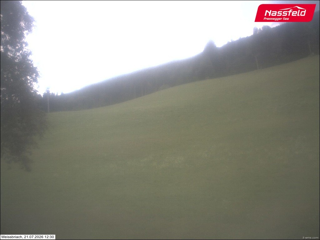 Archiv Foto Webcam Skilift Weißbriach