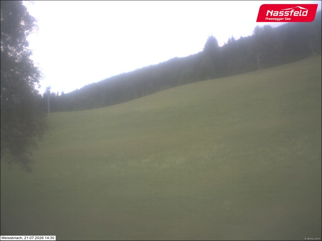 Archiv Foto Webcam Skilift Weißbriach