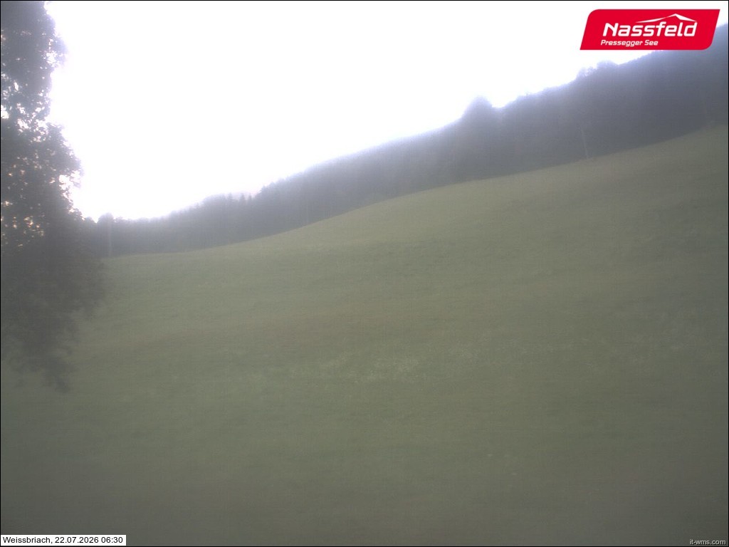 Archiv Foto Webcam Skilift Weißbriach