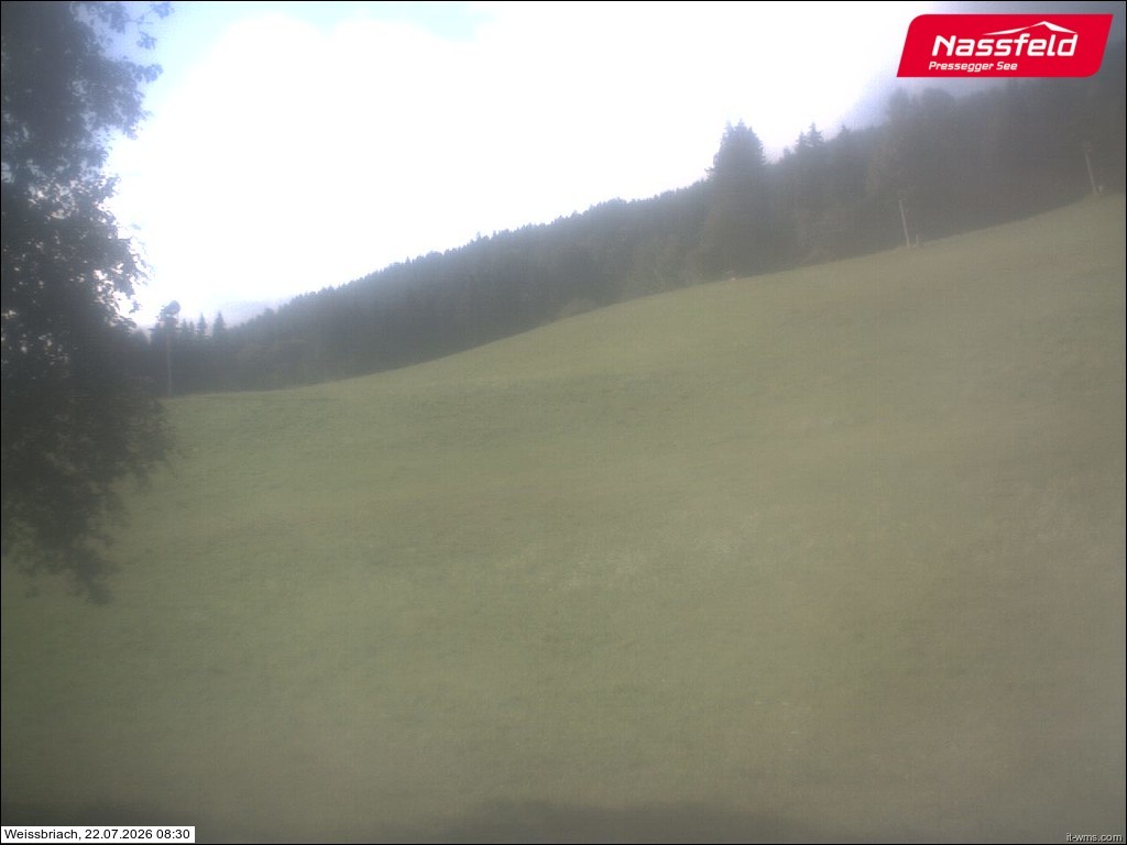 Archiv Foto Webcam Skilift Weißbriach