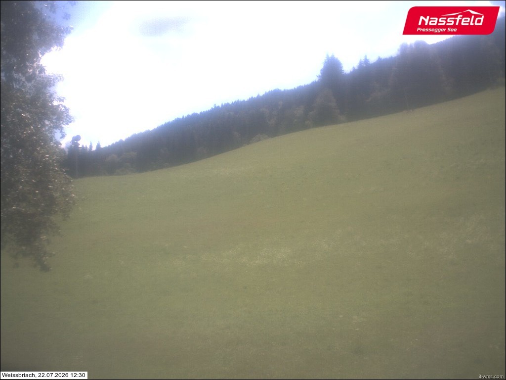 Archiv Foto Webcam Skilift Weißbriach