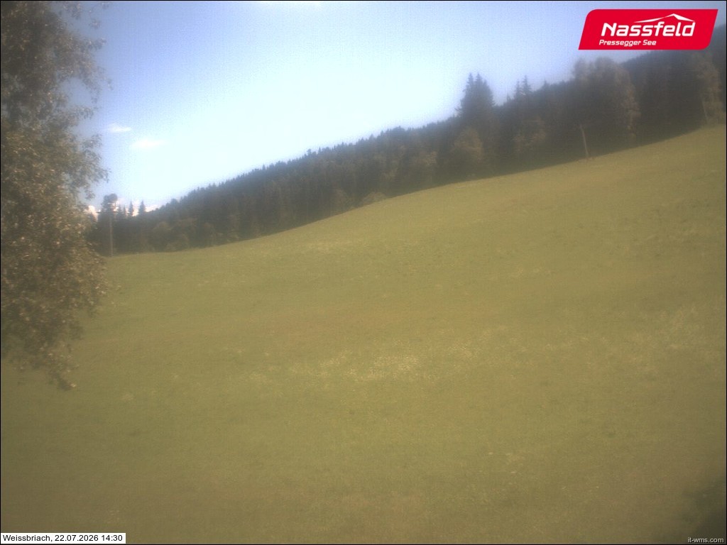 Archiv Foto Webcam Skilift Weißbriach