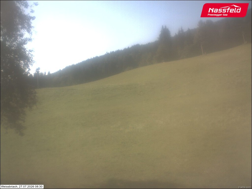 Archiv Foto Webcam Skilift Weißbriach