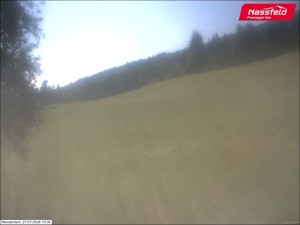 Archiv Foto Webcam Skilift Weißbriach