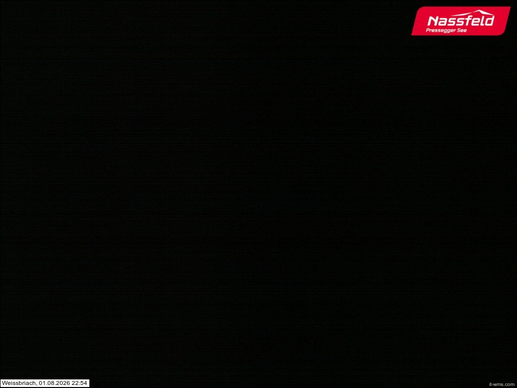 Archived image Webcam Weißbriach (ski resort)
