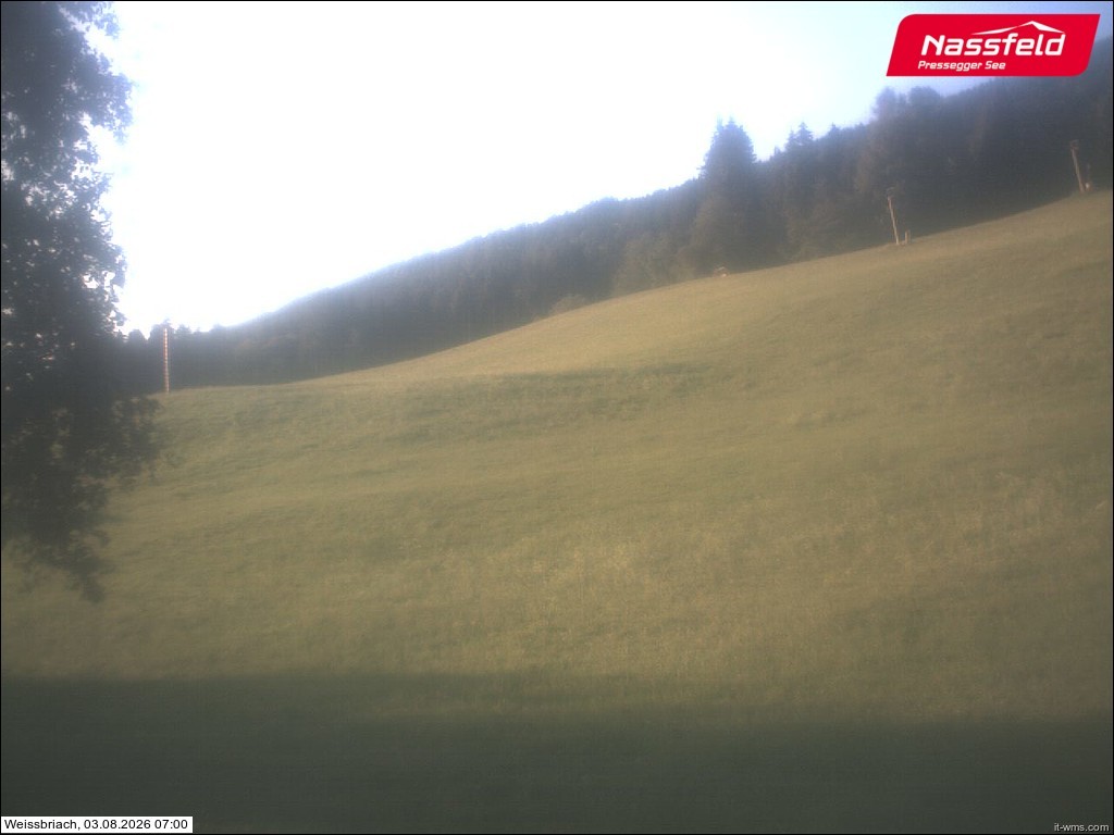 Archiv Foto Webcam Skilift Weißbriach