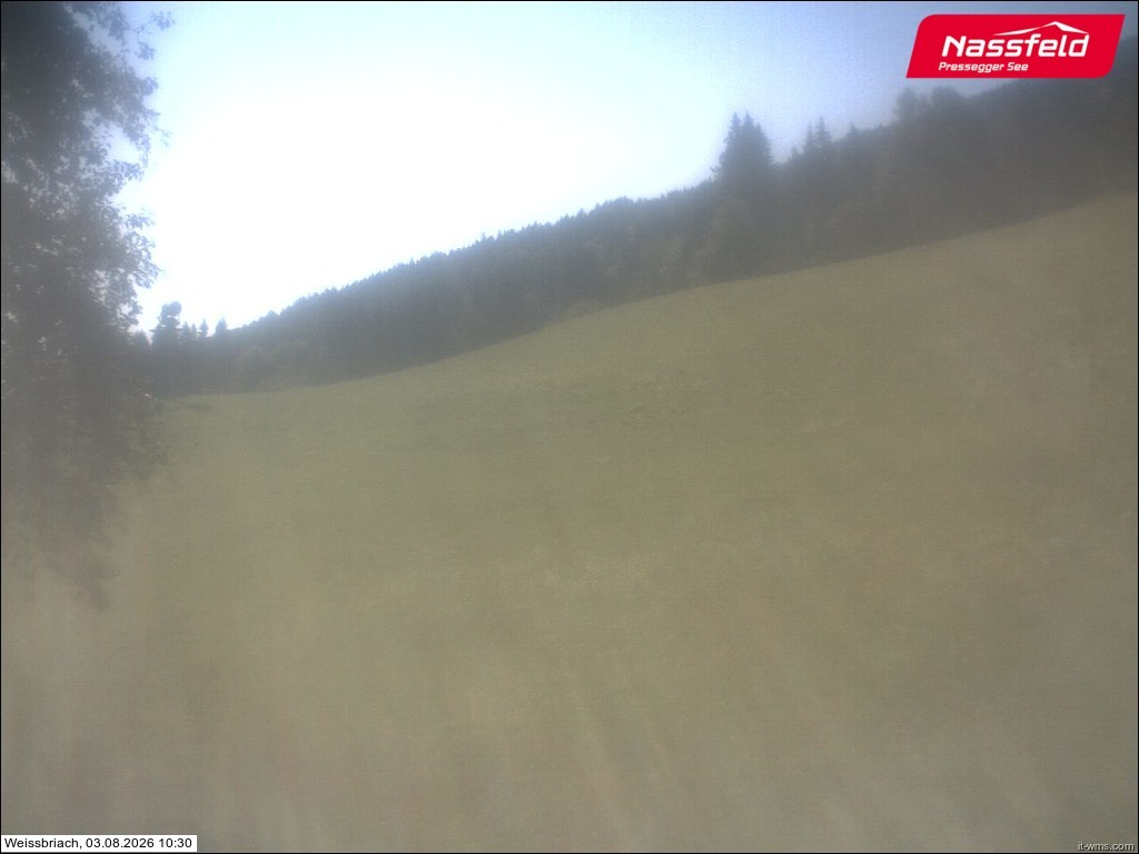 Archiv Foto Webcam Skilift Weißbriach