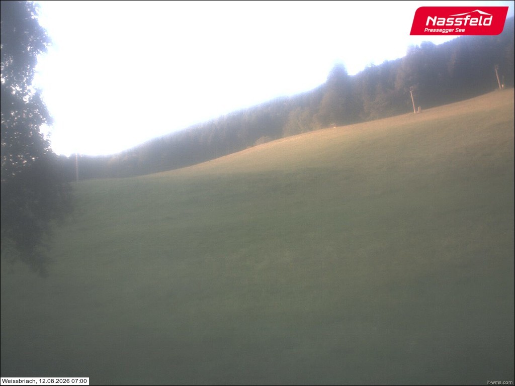 Archiv Foto Webcam Skilift Weißbriach