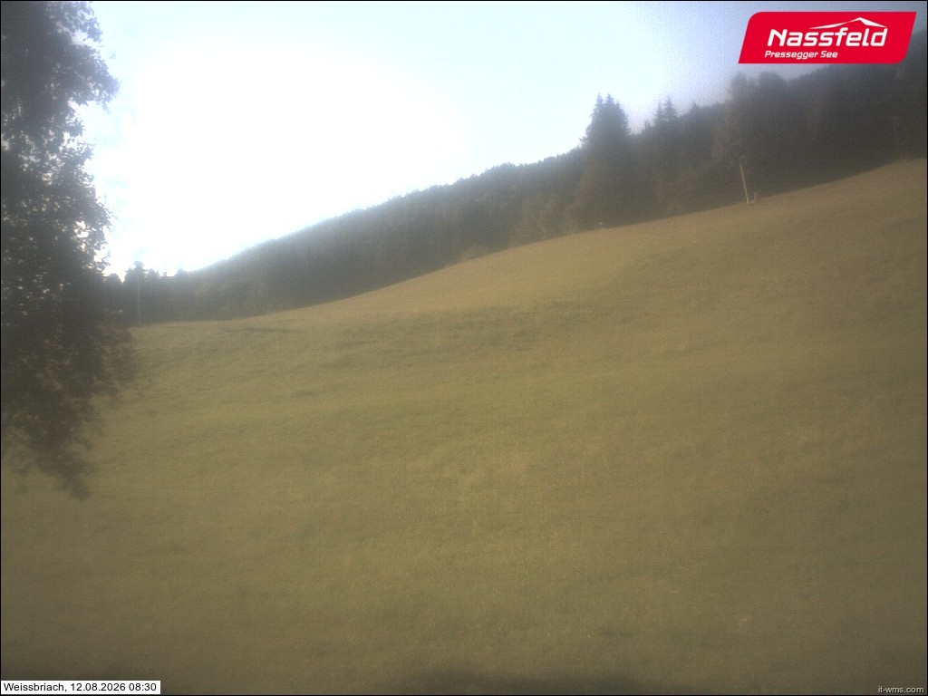 Archiv Foto Webcam Skilift Weißbriach