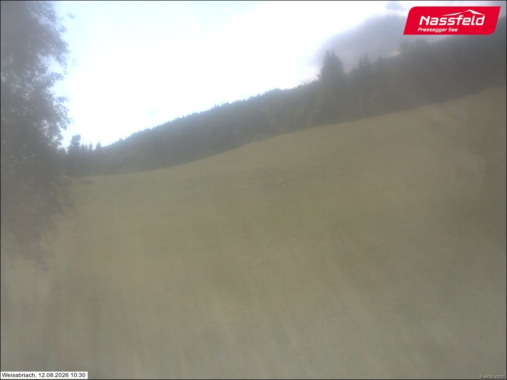 Archiv Foto Webcam Skilift Weißbriach