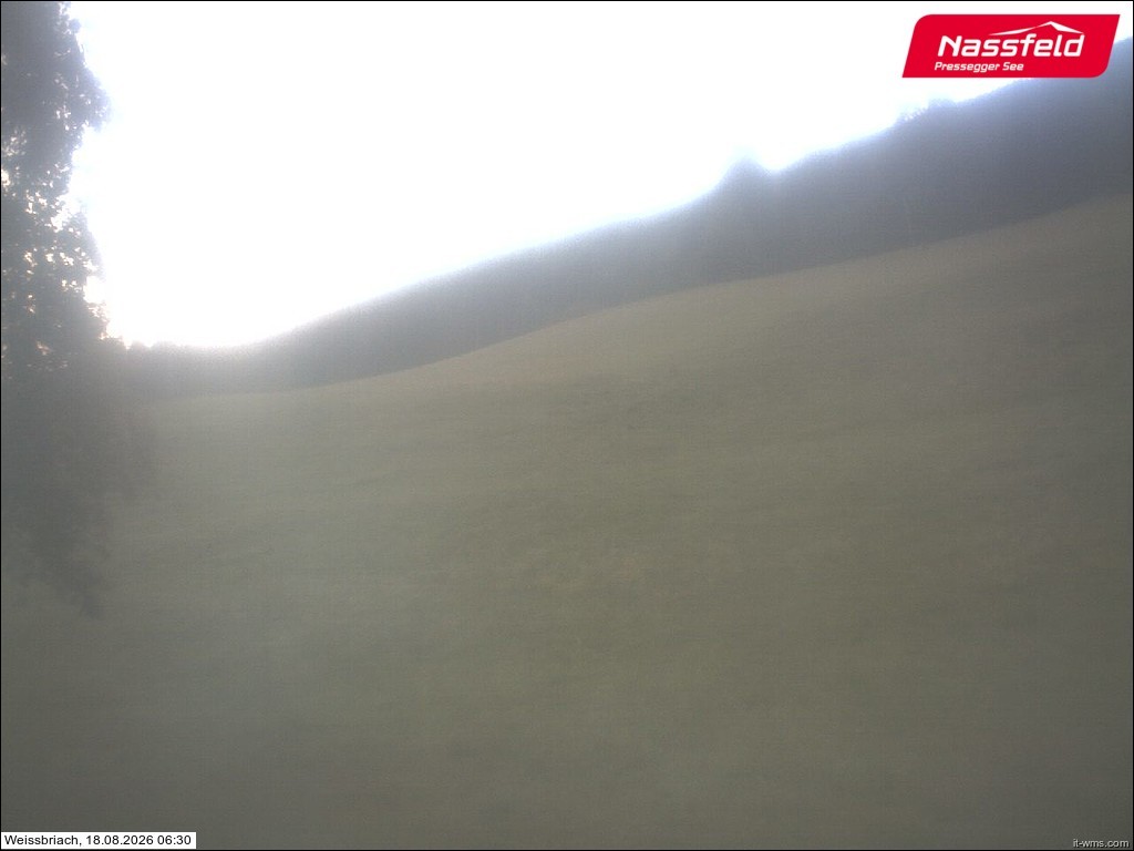 Archiv Foto Webcam Skilift Weißbriach