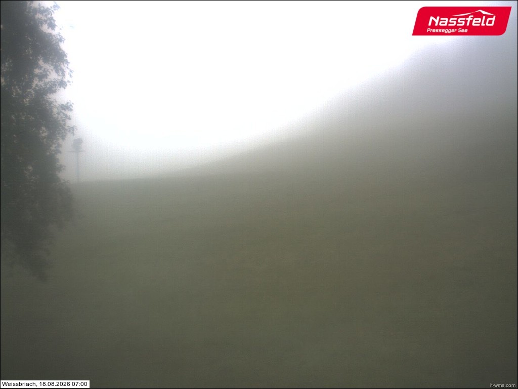 Archiv Foto Webcam Skilift Weißbriach