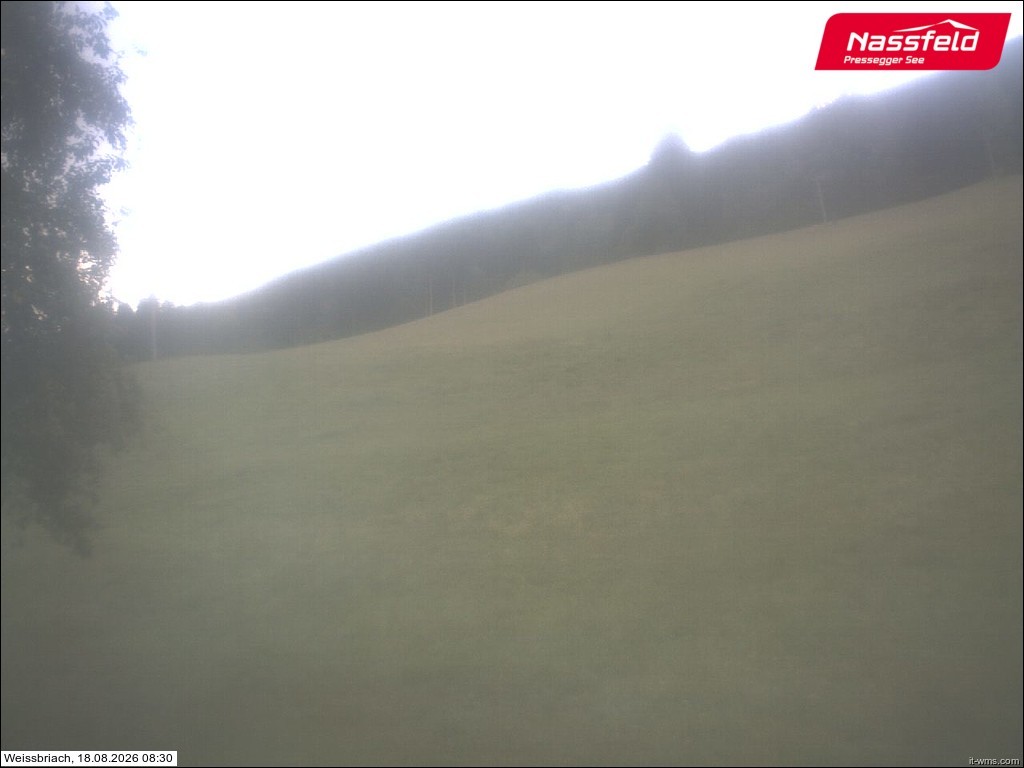 Archiv Foto Webcam Skilift Weißbriach