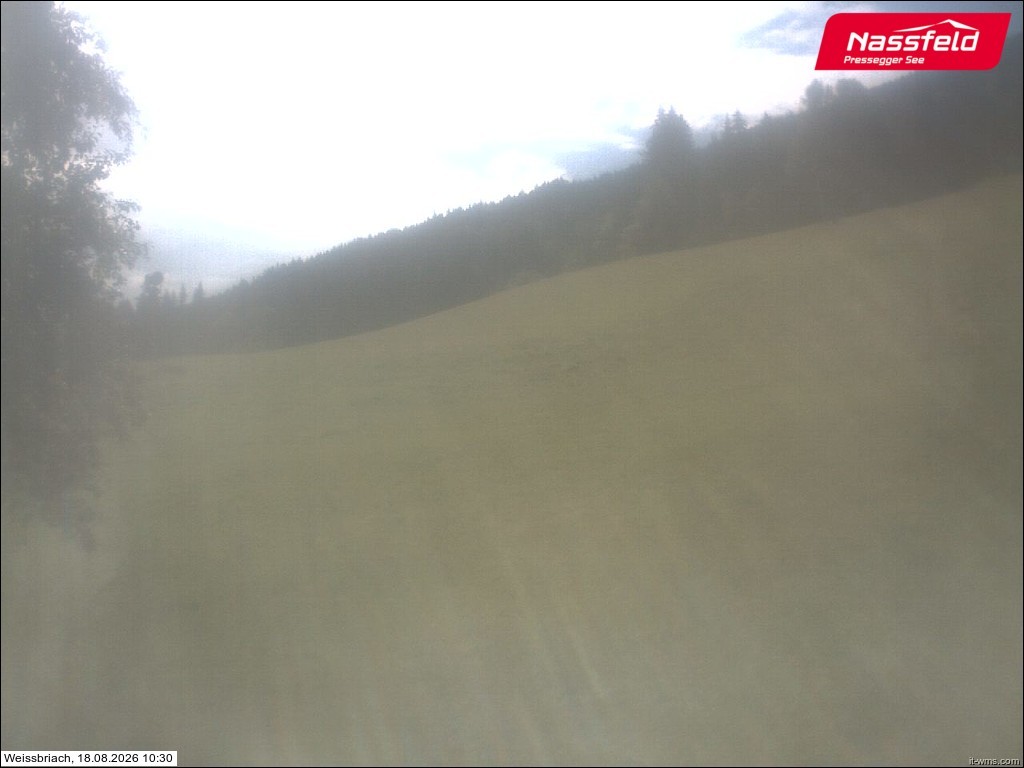 Archiv Foto Webcam Skilift Weißbriach
