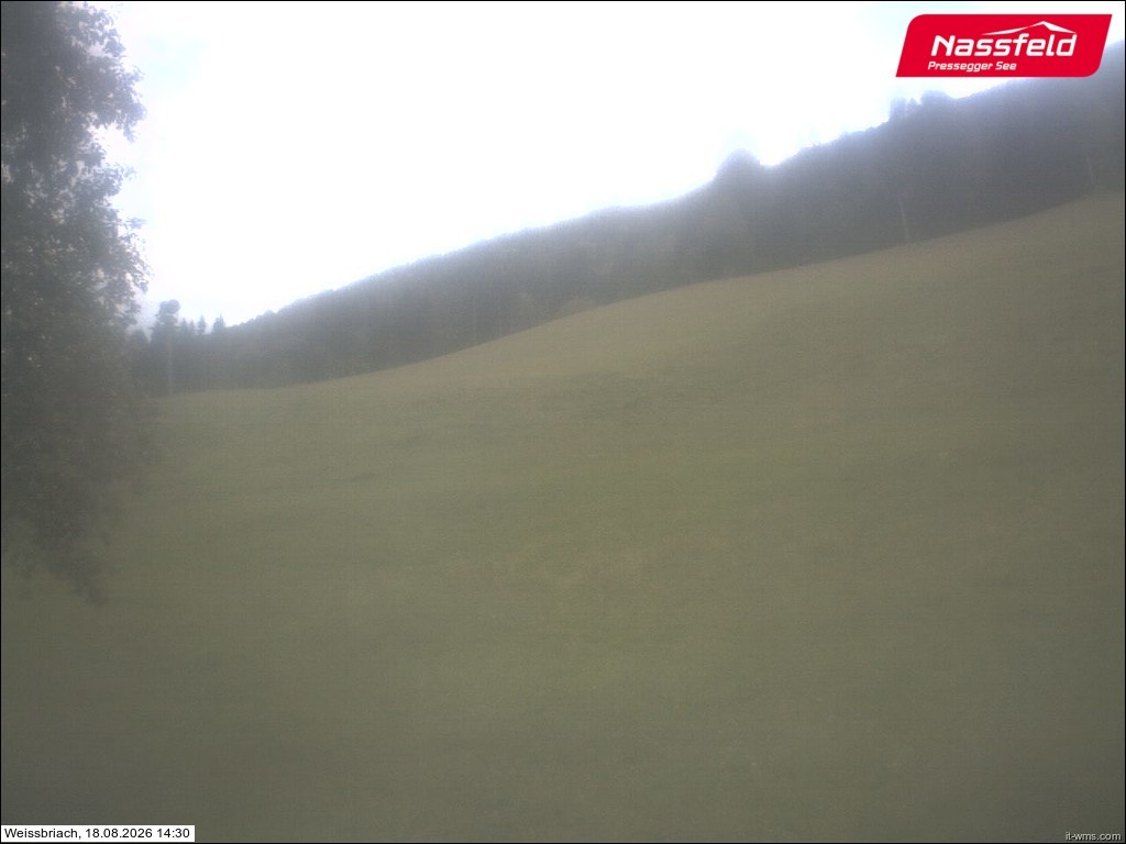 Archiv Foto Webcam Skilift Weißbriach