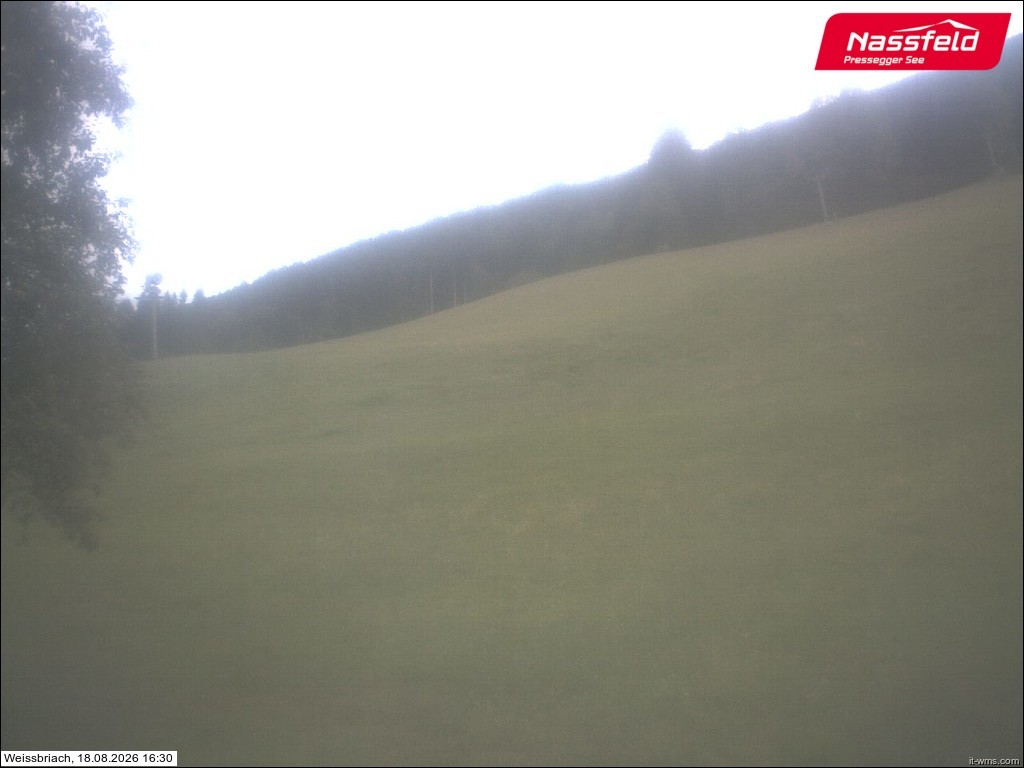 Archiv Foto Webcam Skilift Weißbriach