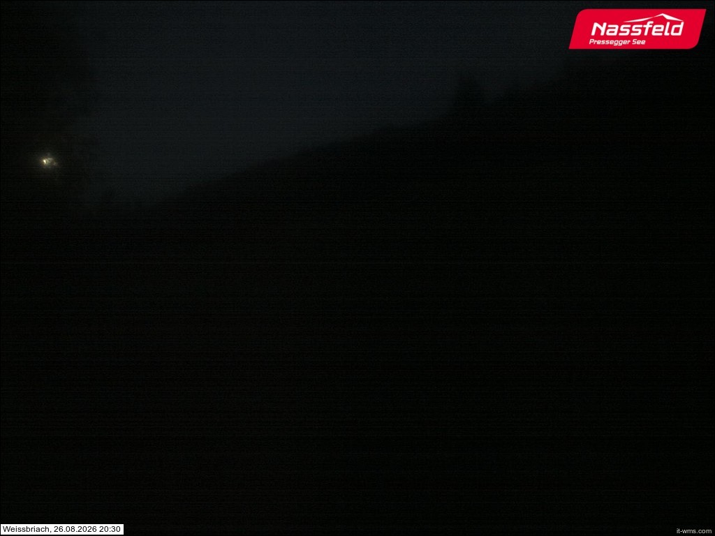 Archived image Webcam Weißbriach (ski resort)