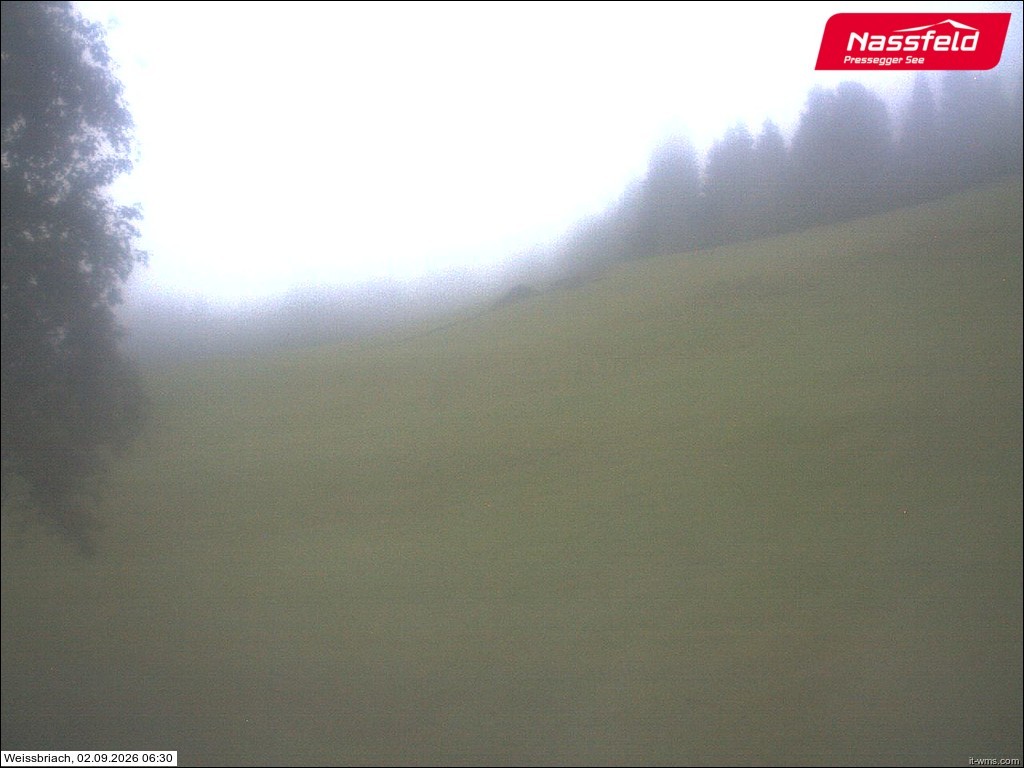 Archiv Foto Webcam Skilift Weißbriach