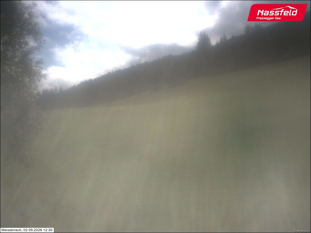 Archiv Foto Webcam Skilift Weißbriach