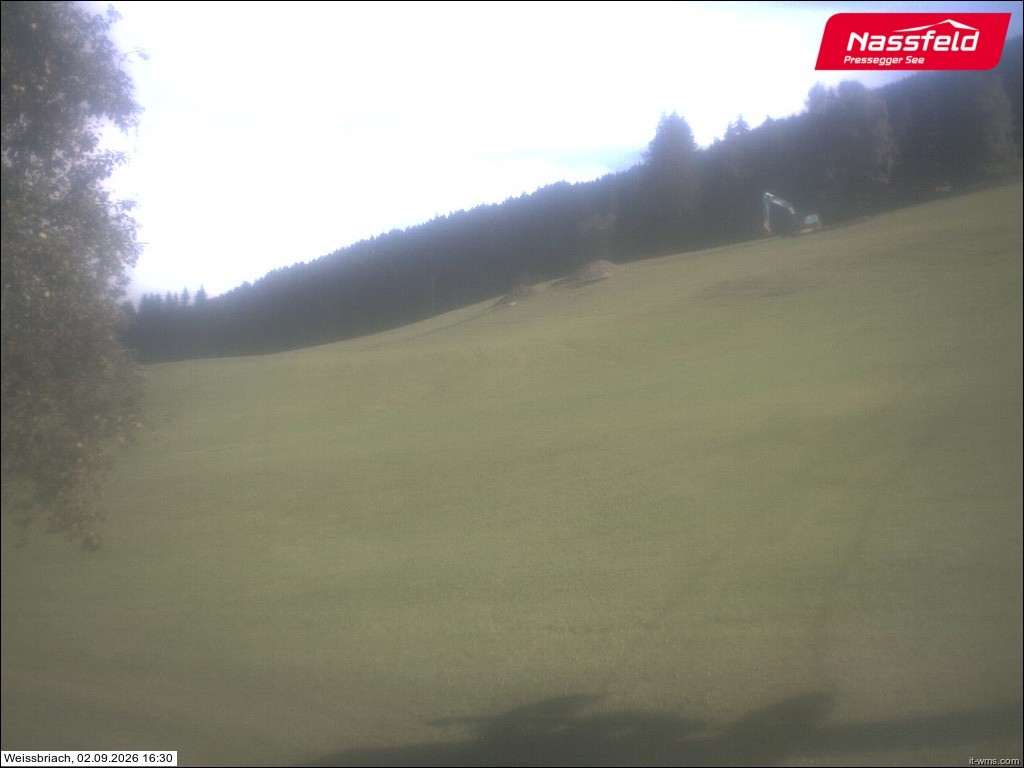 Archiv Foto Webcam Skilift Weißbriach