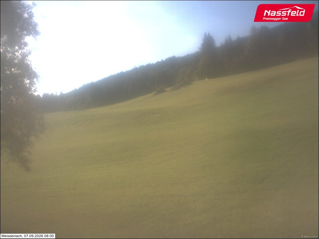Archiv Foto Webcam Skilift Weißbriach