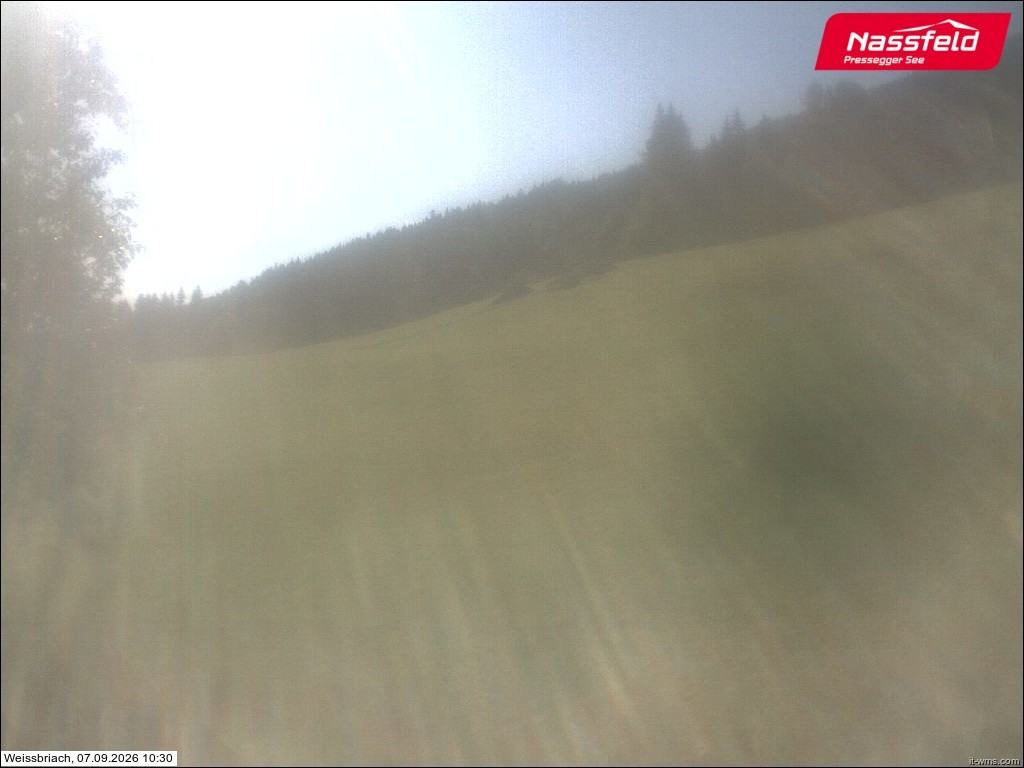 Archiv Foto Webcam Skilift Weißbriach
