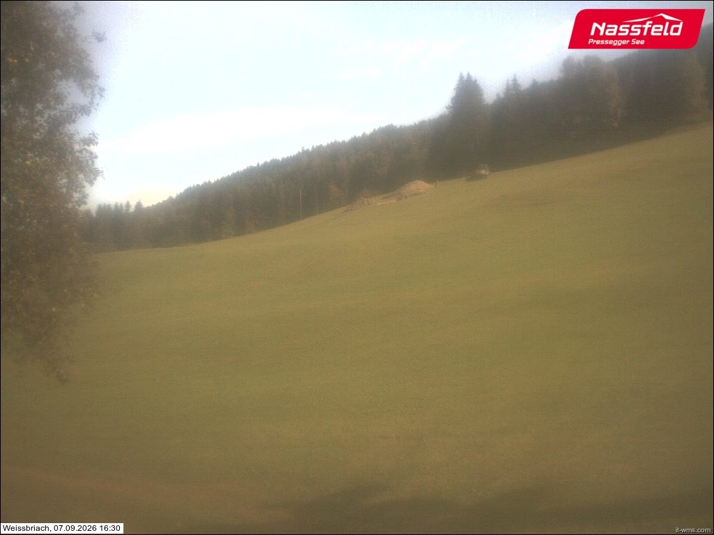 Archiv Foto Webcam Skilift Weißbriach