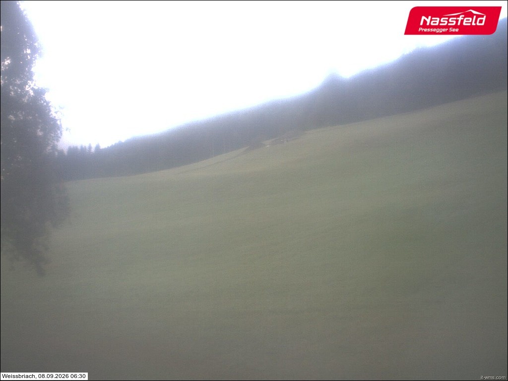 Archiv Foto Webcam Skilift Weißbriach