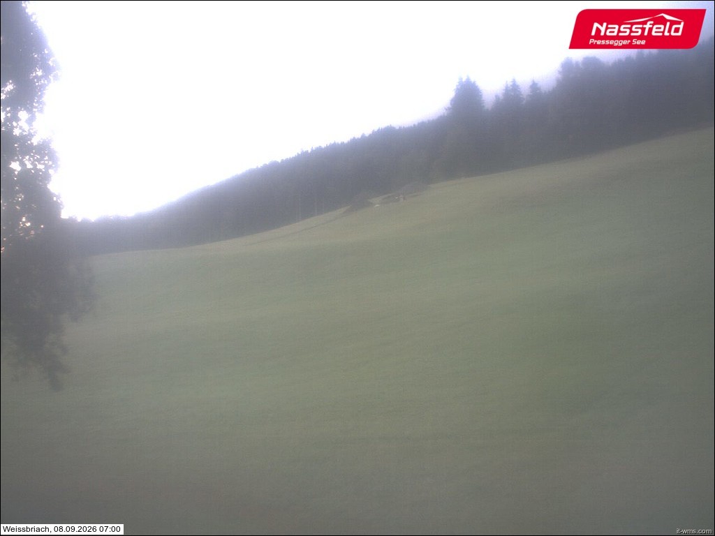 Archiv Foto Webcam Skilift Weißbriach
