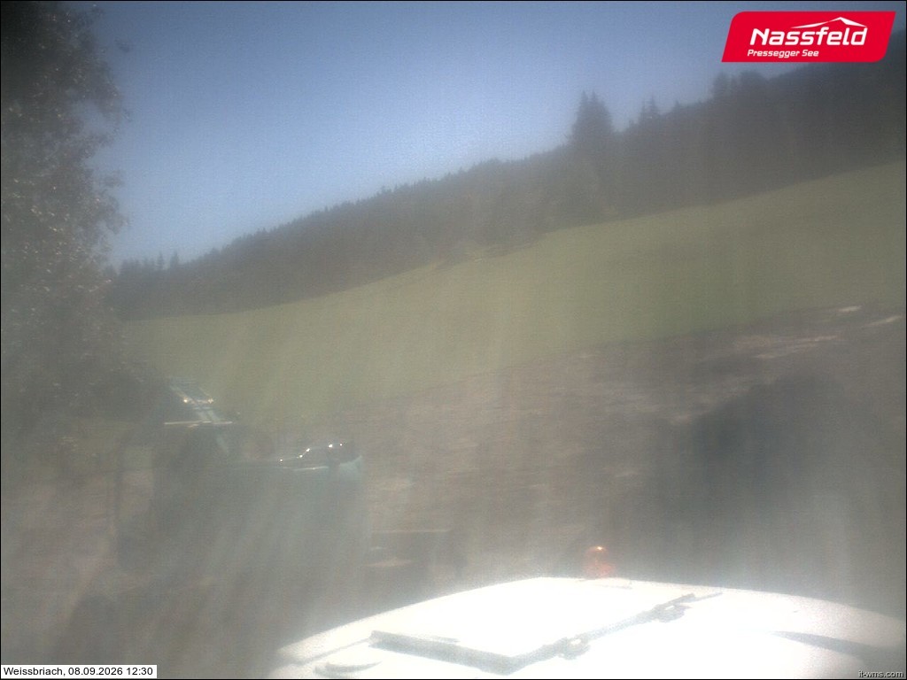 Archiv Foto Webcam Skilift Weißbriach