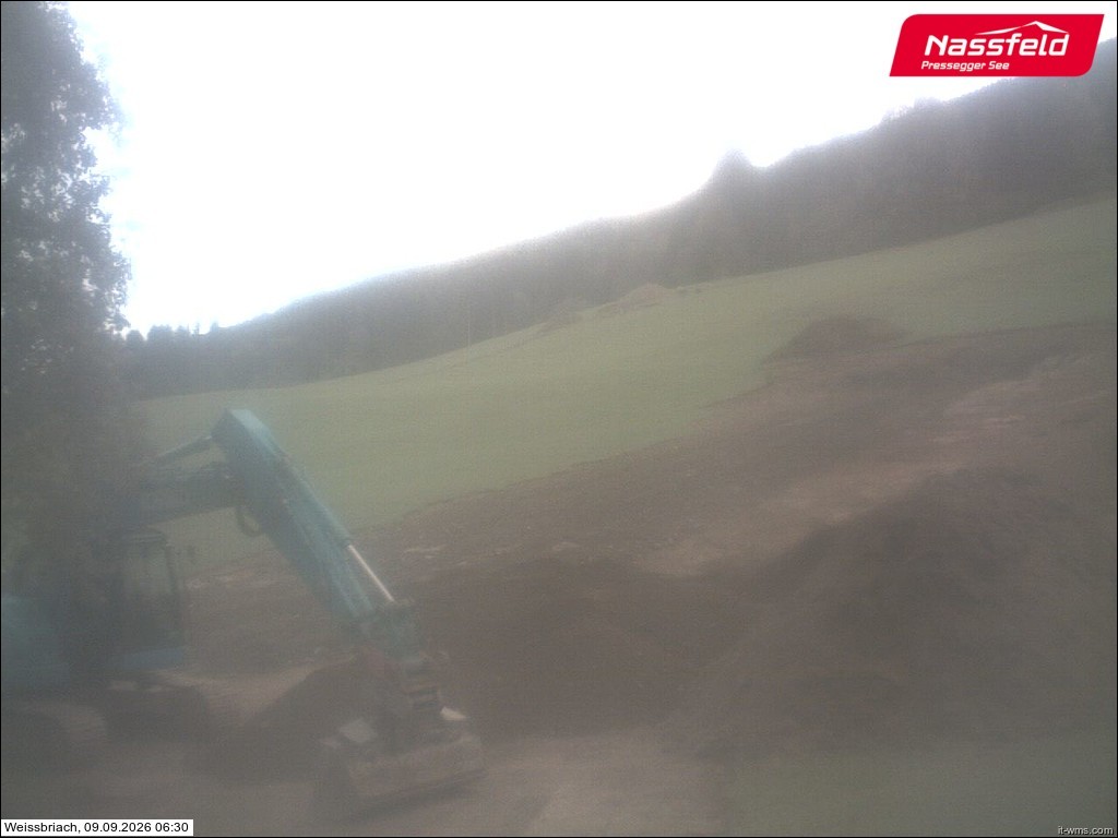 Archiv Foto Webcam Skilift Weißbriach