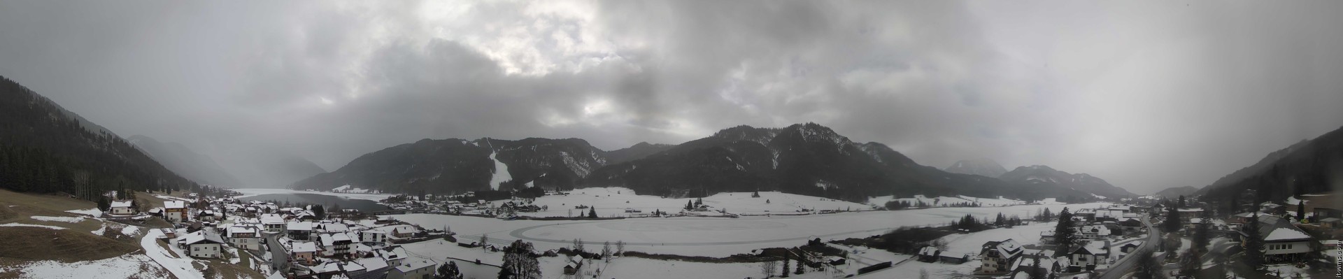 Archiv Foto Webcam Panoramablick auf den Weißensee in Kärnten