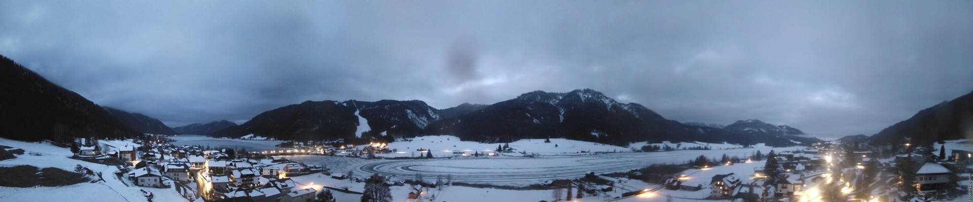 Archiv Foto Webcam Panoramablick auf den Weißensee in Kärnten