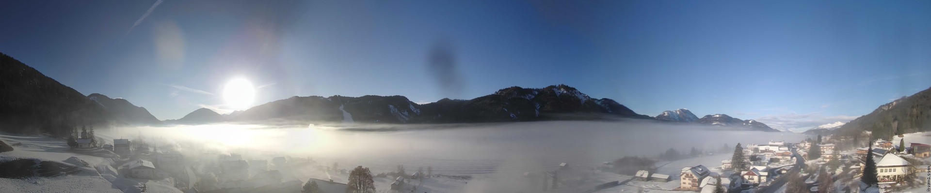 Archiv Foto Webcam Panoramablick auf den Weißensee in Kärnten