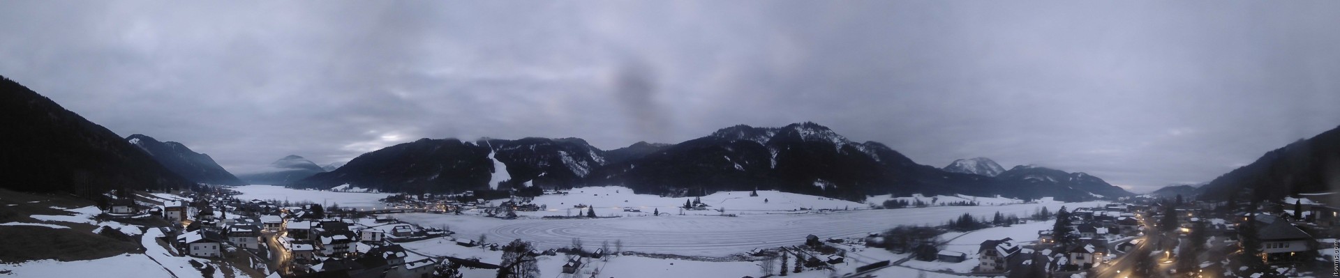 Archiv Foto Webcam Panoramablick auf den Weißensee in Kärnten
