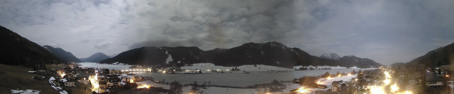 Archiv Foto Webcam Panoramablick auf den Weißensee in Kärnten