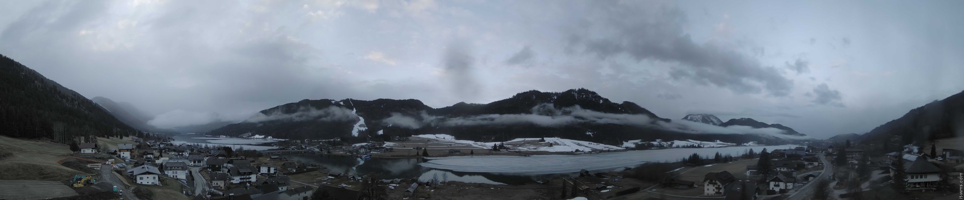 Archiv Foto Webcam Panoramablick auf den Weißensee in Kärnten