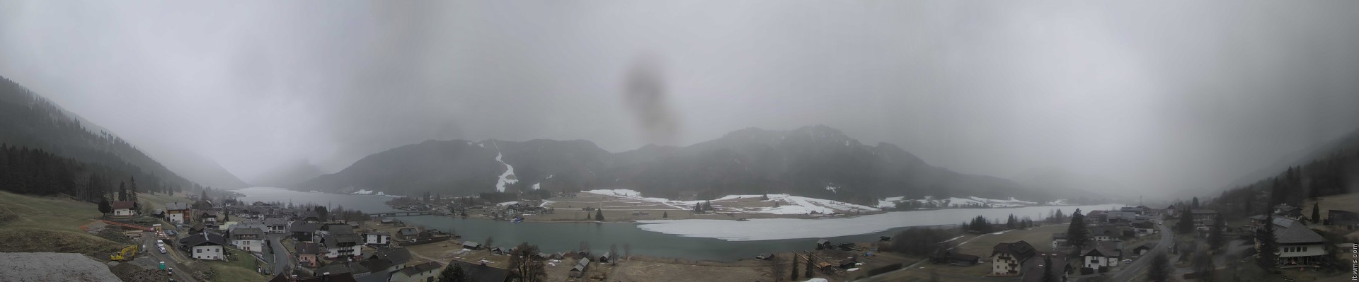 Archived image Webcam Weißensee lake (north of Hermagor)