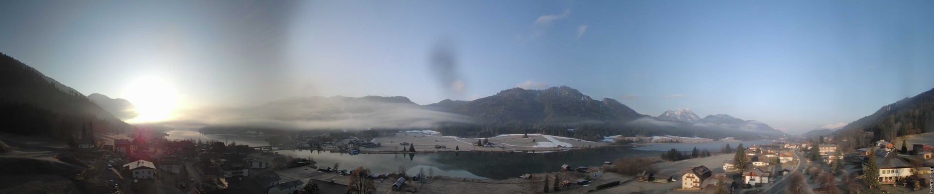 Archiv Foto Webcam Panoramablick auf den Weißensee in Kärnten