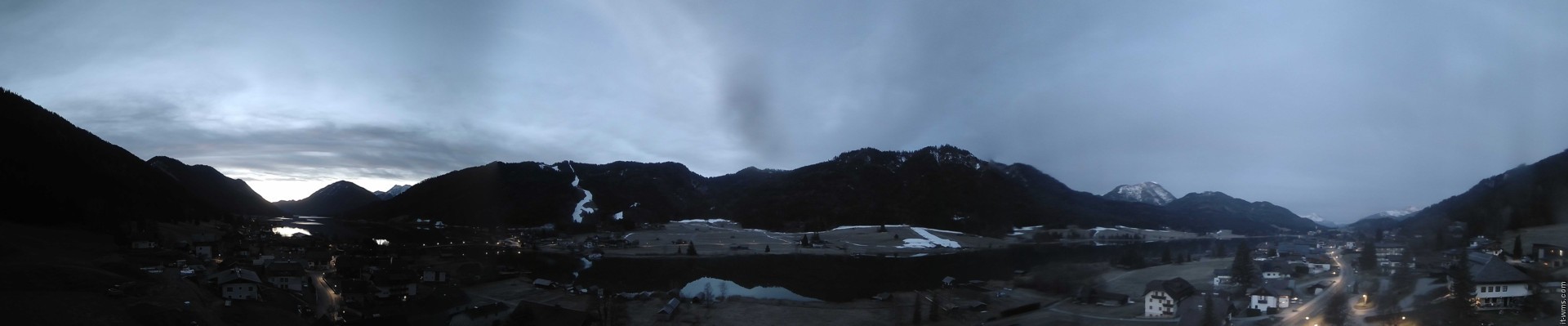 Archiv Foto Webcam Panoramablick auf den Weißensee in Kärnten